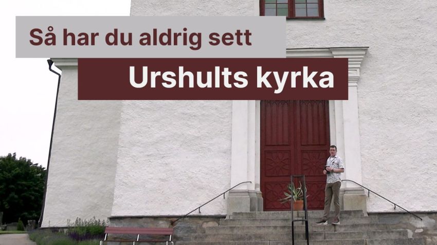 Så har du aldrig sett Urshults kyrka