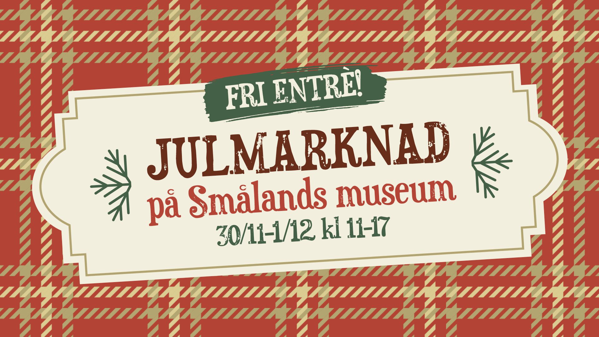 julmarknad smålands museum