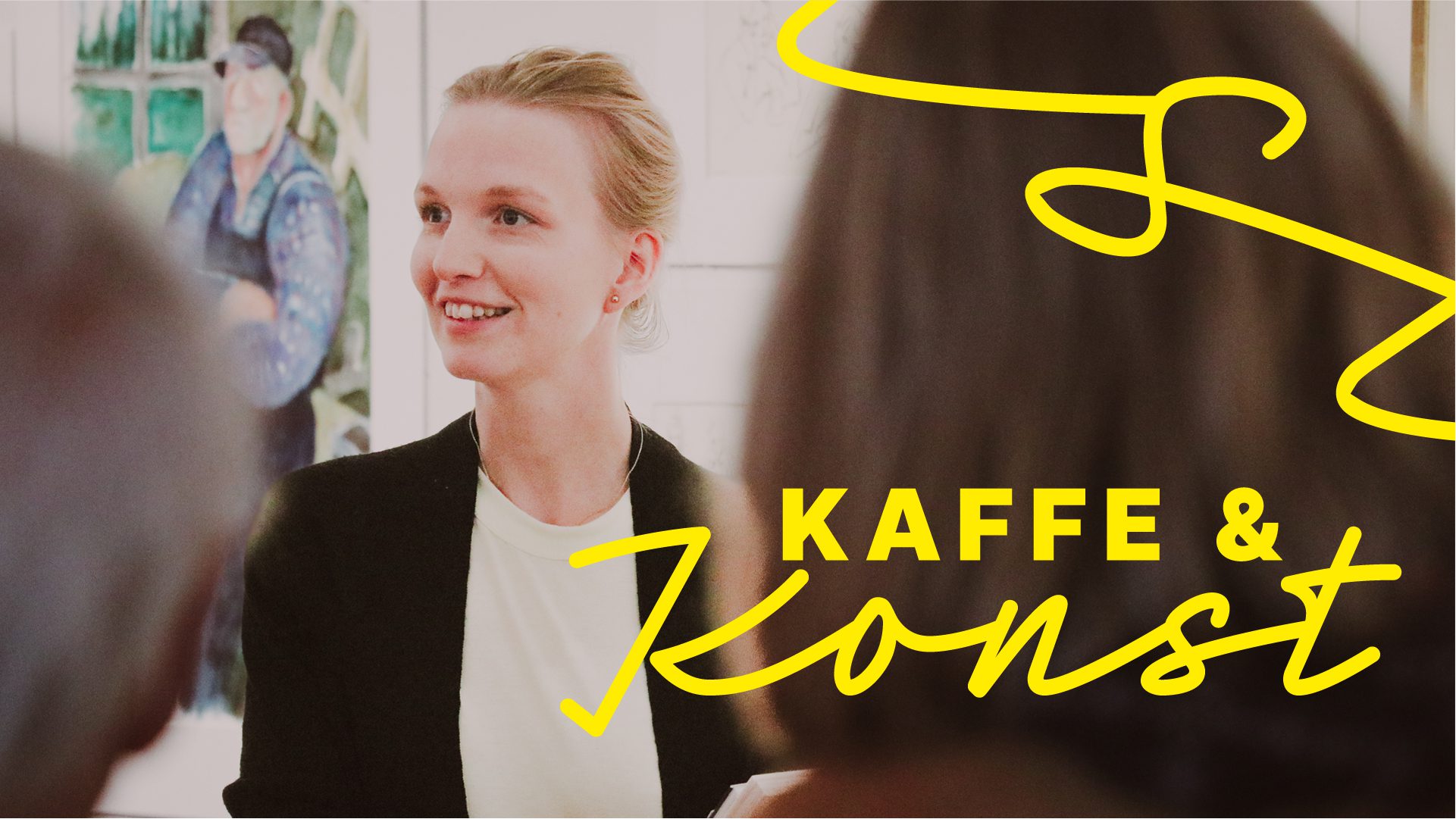 Emma Schmidt konstvetare Kaffe och konst